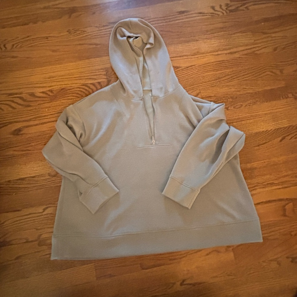 Livi Active Scuba Hooded 1/4 Zip Sweatshirt Sz 22/24